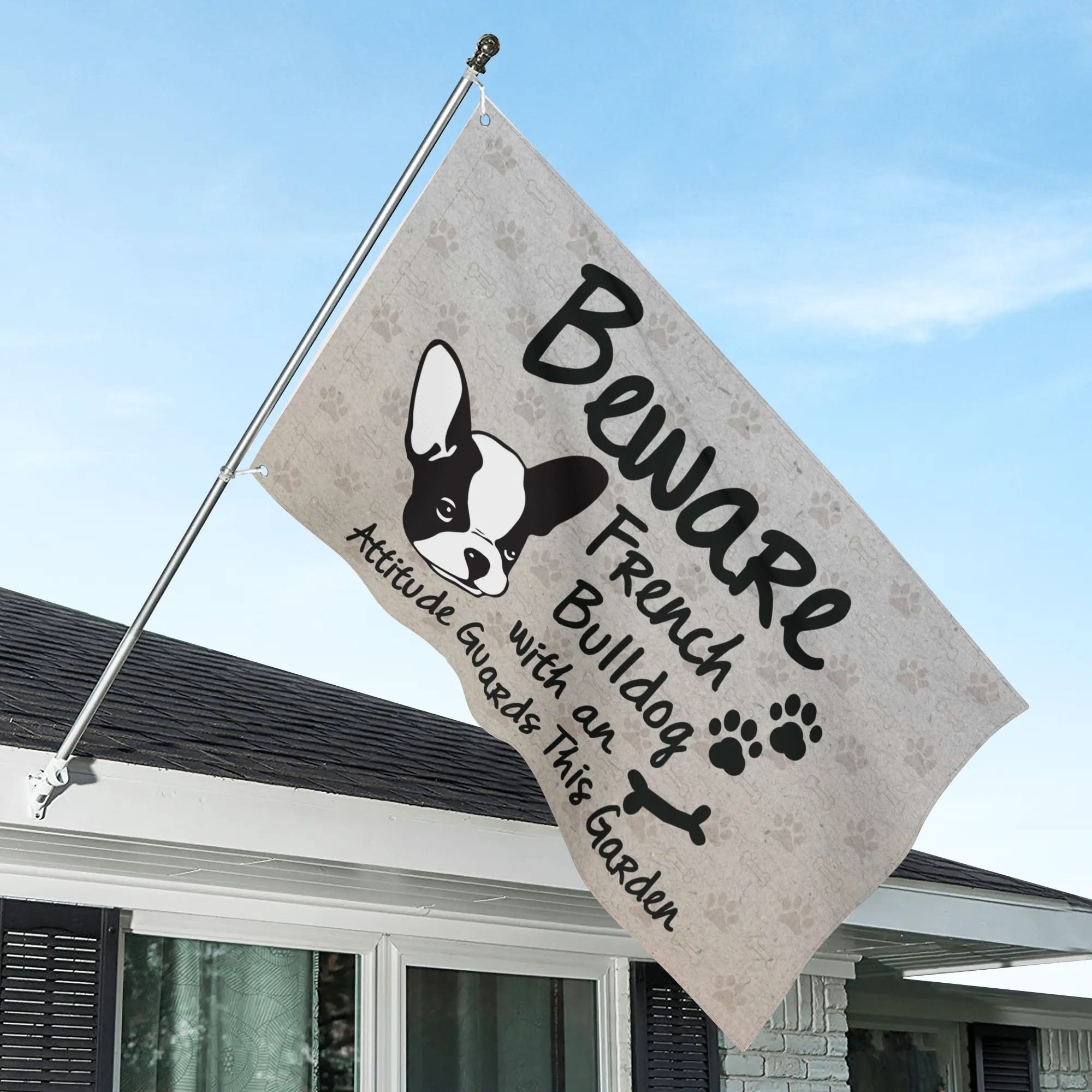 Buddy - Garden Flags for frenchie lovers