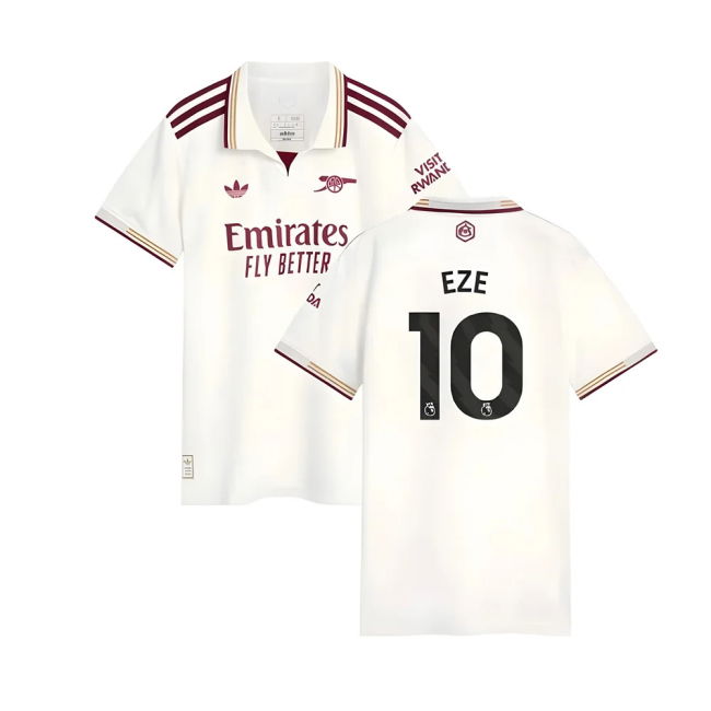 Arsenal 2025-20 Third Football Shirt with Eze Printing L M Women S