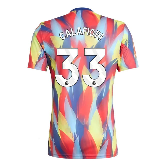 Calafiori 33 Arsenal Soccer Club Sophisticated Home Soccer Jersey