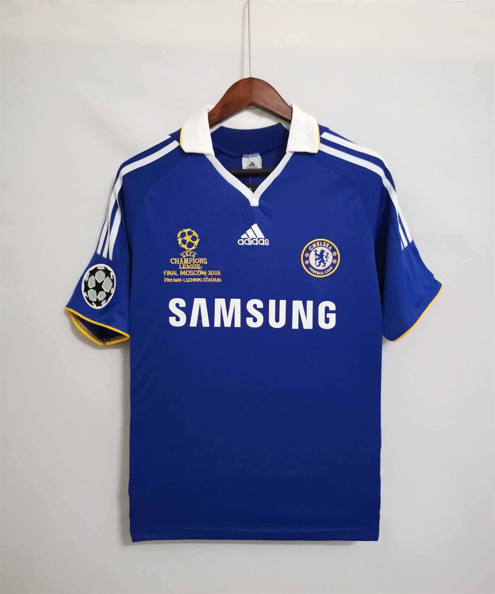Cheap 2007-2008 Chelsea Home UCL kit