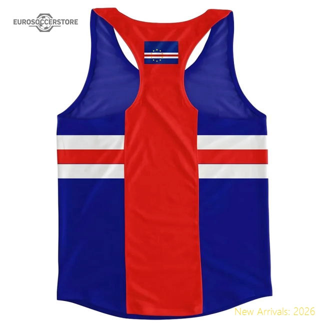 Excellent Cape Verde Flag Running Vest - Budget-friendly