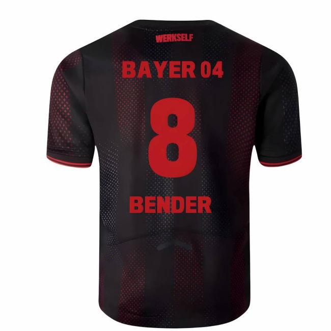 Authentic 2025-2026 Bayer Leverkusen Home With Modern Design -