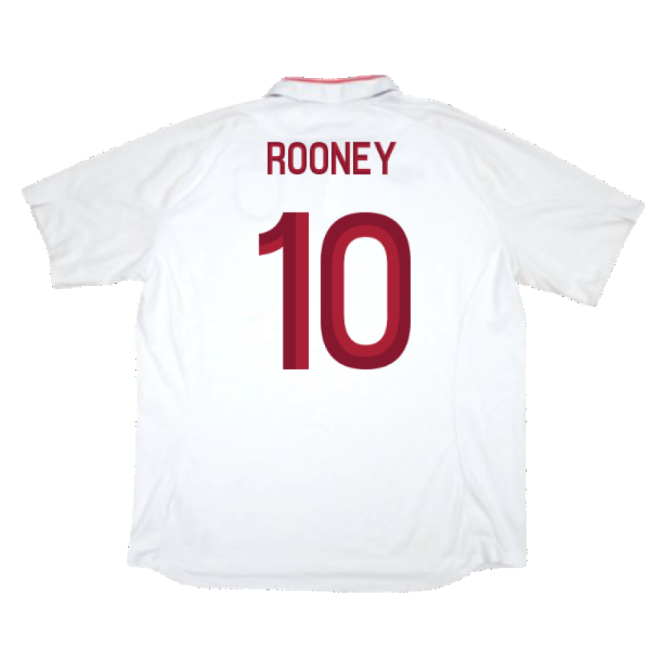 World Cup England National Team Home Jersey (Rooney 10)