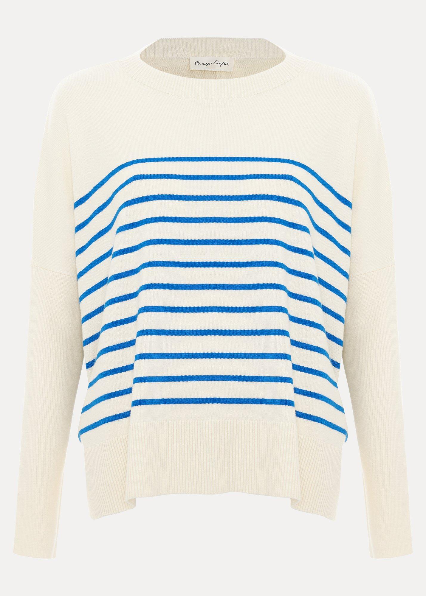 Sadie Stripe Boxy Jumper