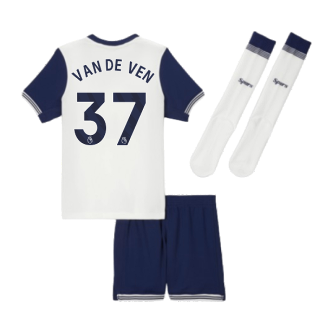 2024-2025 Tottenham Home Classic Match-Grade Premier League Jerse#883