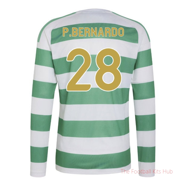Celtic 2026-2027 Long Sleeve Home Shirt (P.Bernardo 28)