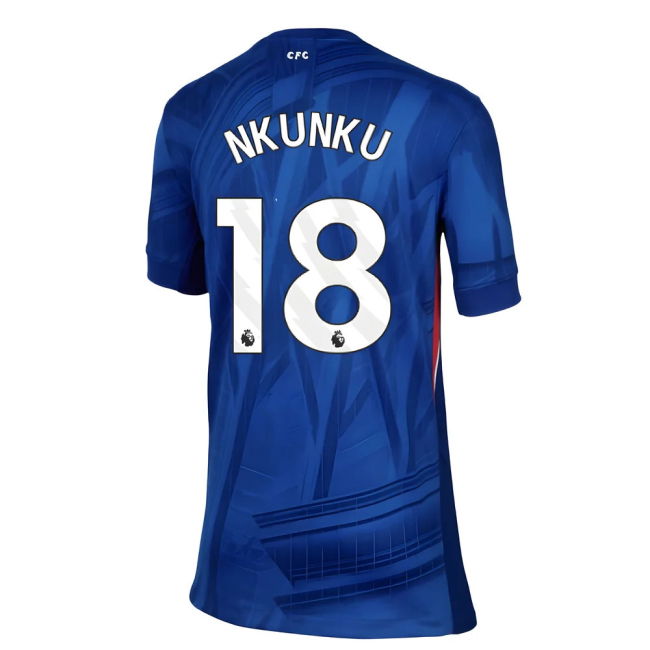 Official Licensed Chelsea Chelsea Home Shirt Kids Nkunku #18 Fresh...