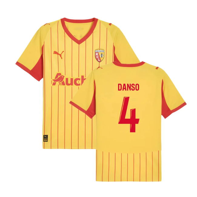 Lens Official 2025-2026 Home Soccer Jersey - High Performance