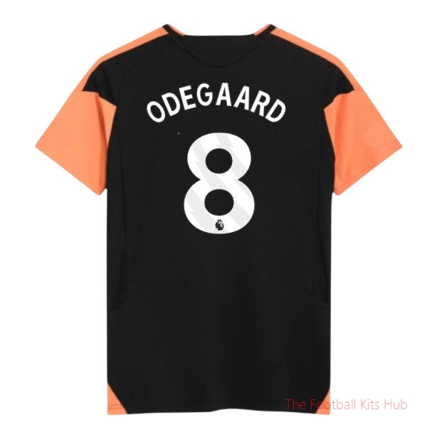[SPK] 2026/27 Arsenal Training Jersey Black - Womens Odegaard 8