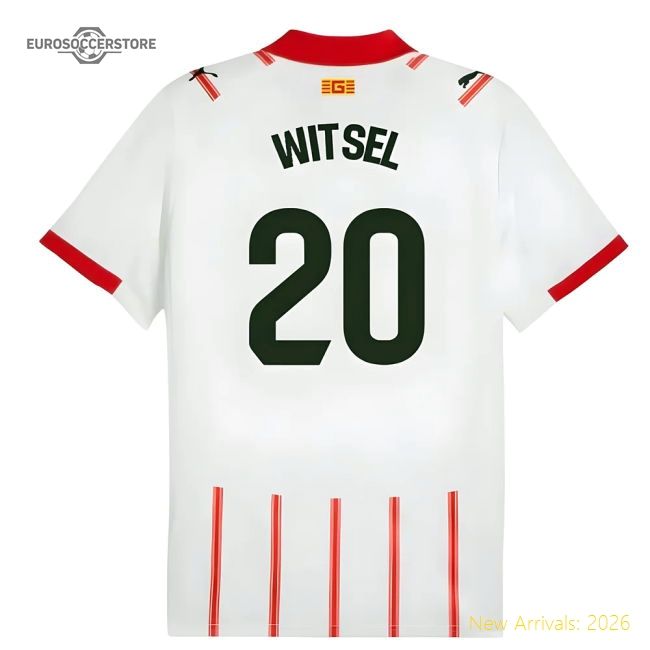 High-Quality Performance 2025-2026 Girona Home Shirt (Witsel 20)