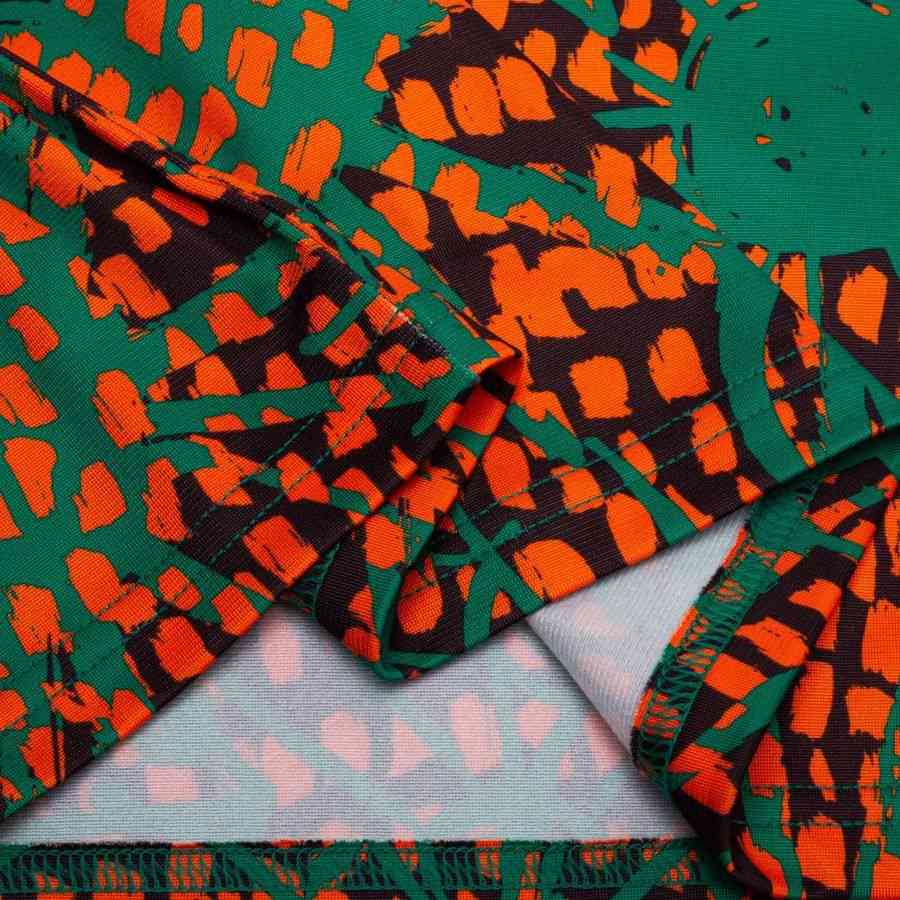 [EFKS] 2026 Ivory Coast Pre Match Zip World Cup Sport Green/Brown Training Kit 1/4