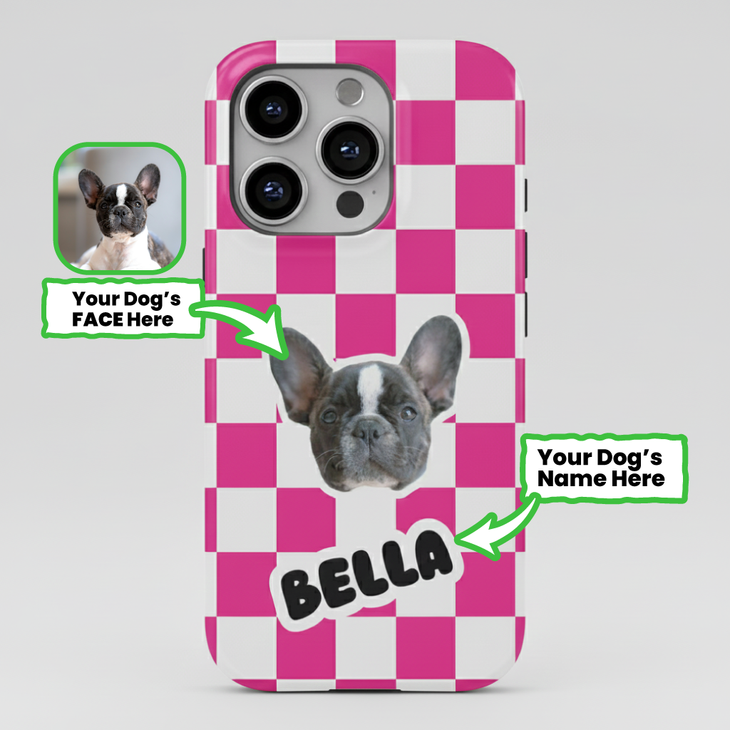 Frenchie-Fan Chewie - Personalized Dual-layer Phone Case for Street