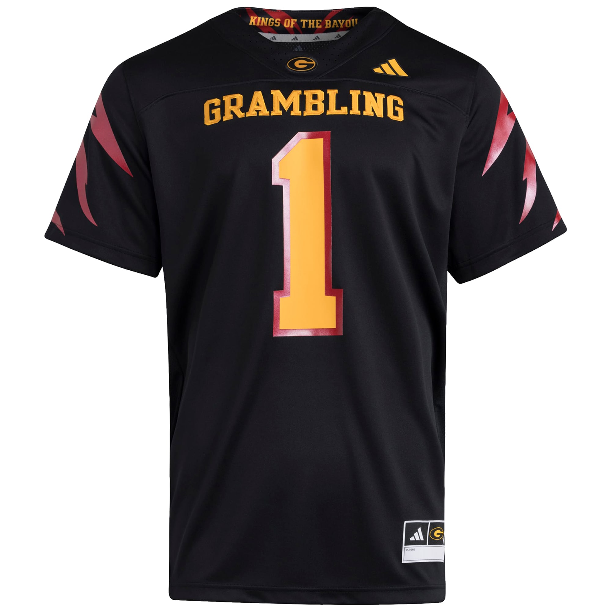 [DDG] Grambling Tigers Premier Strategy Jersey - Black