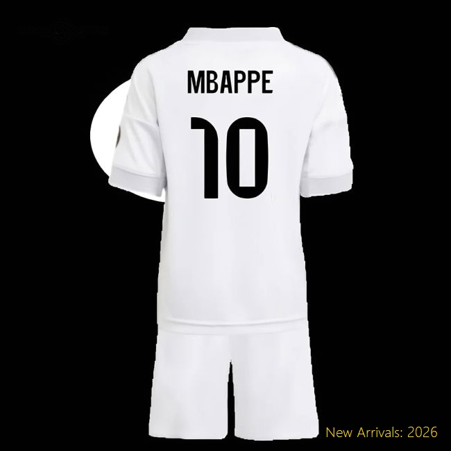 Safe Mini Football Team Mbappe Jersey 2025-2026 Quick-dry