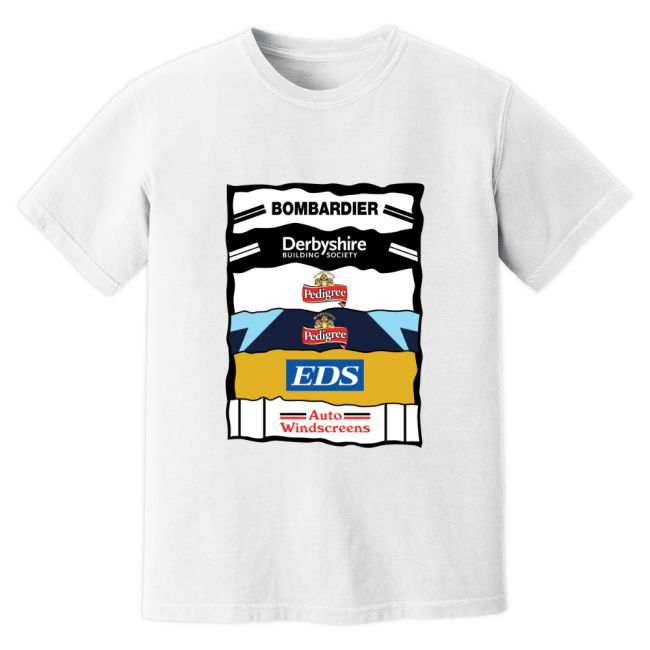 Derby Sponsor History T-Shirt - White (Men