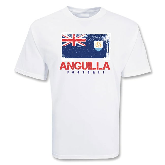 Climate-Control Aero-Dynamic Anguilla Football T-Shirt