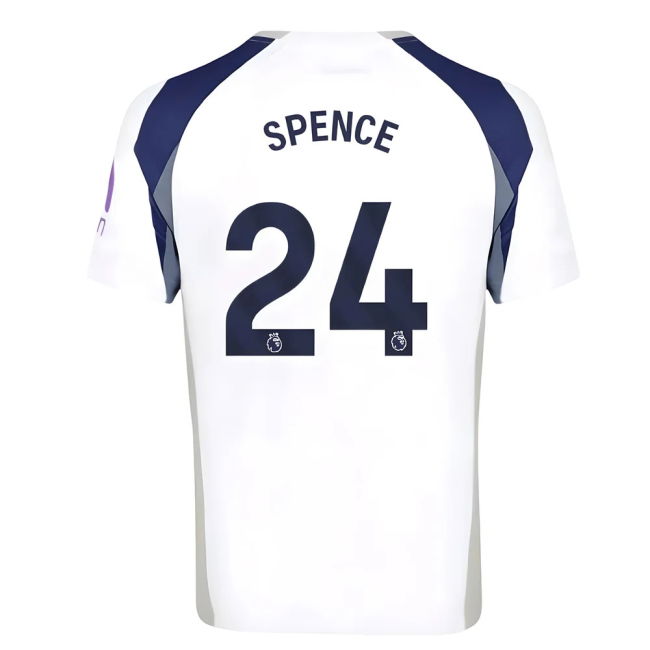 2025-2026 Tottenham Hotspur Home Top (Spence 24)