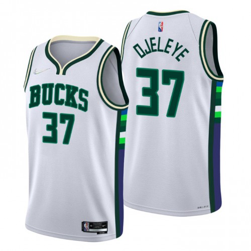 Signature Edition Milwaukee Bucks Semi #37 NBA Performance Jersey