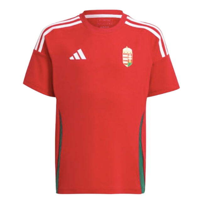 Exquisite 2024-2025 Hungary Home FAN Shirt (Kids) (SZOBOSZLAI 10) Mature