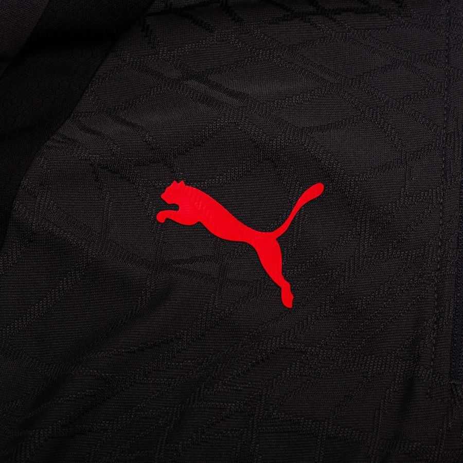 Milan Training Shirt 1/4 Zip - Flat Dark Gray/For All Time Red