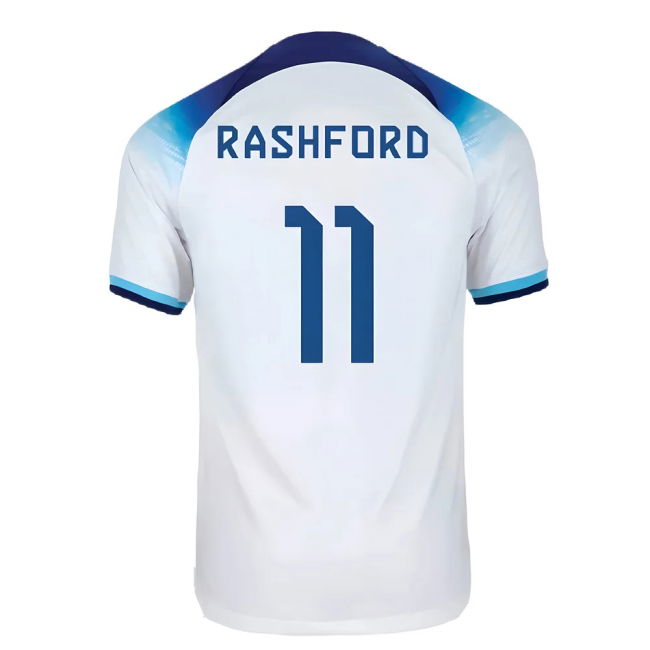 Rashford 11 Match Replica England Home Supporter Shirt (Adults)