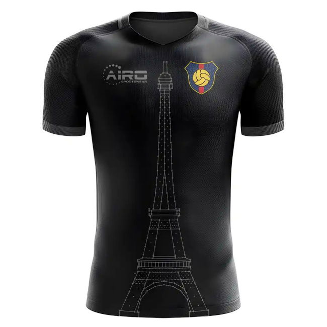 2025-2026 Paris Tower Concept Football Shirt - Womens
