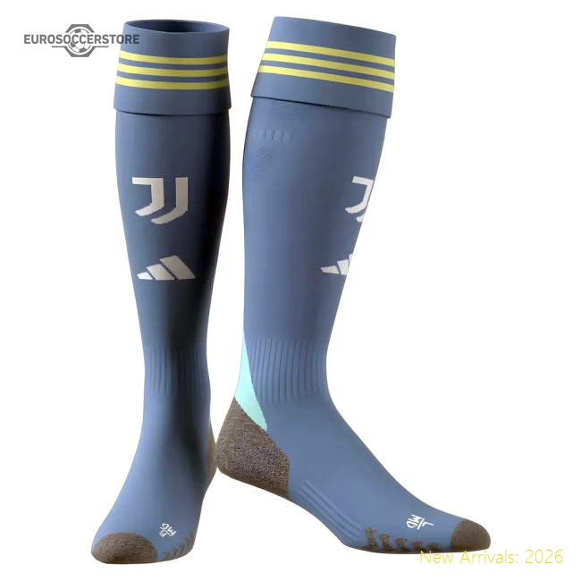 2025-2026 Black And Whites Away Athletic Socks (ash Blue)