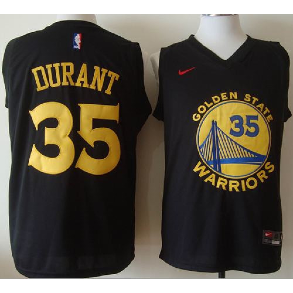 Kevin Durant35 Black Jersey - - NBA Collection