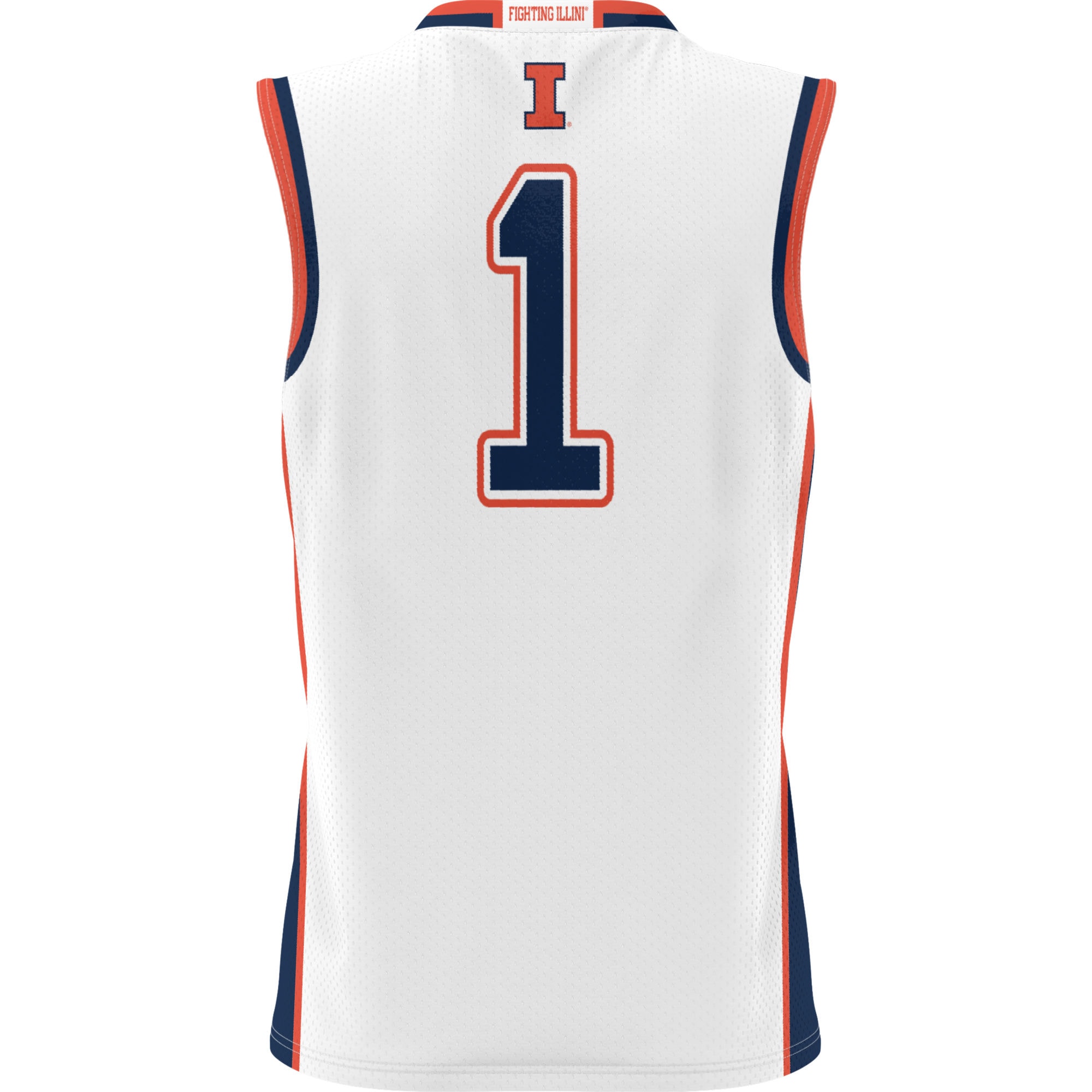 [NJP] Illinois Fighting Illini GameDay Greats Youth Lightweight Basketball Jersey - White