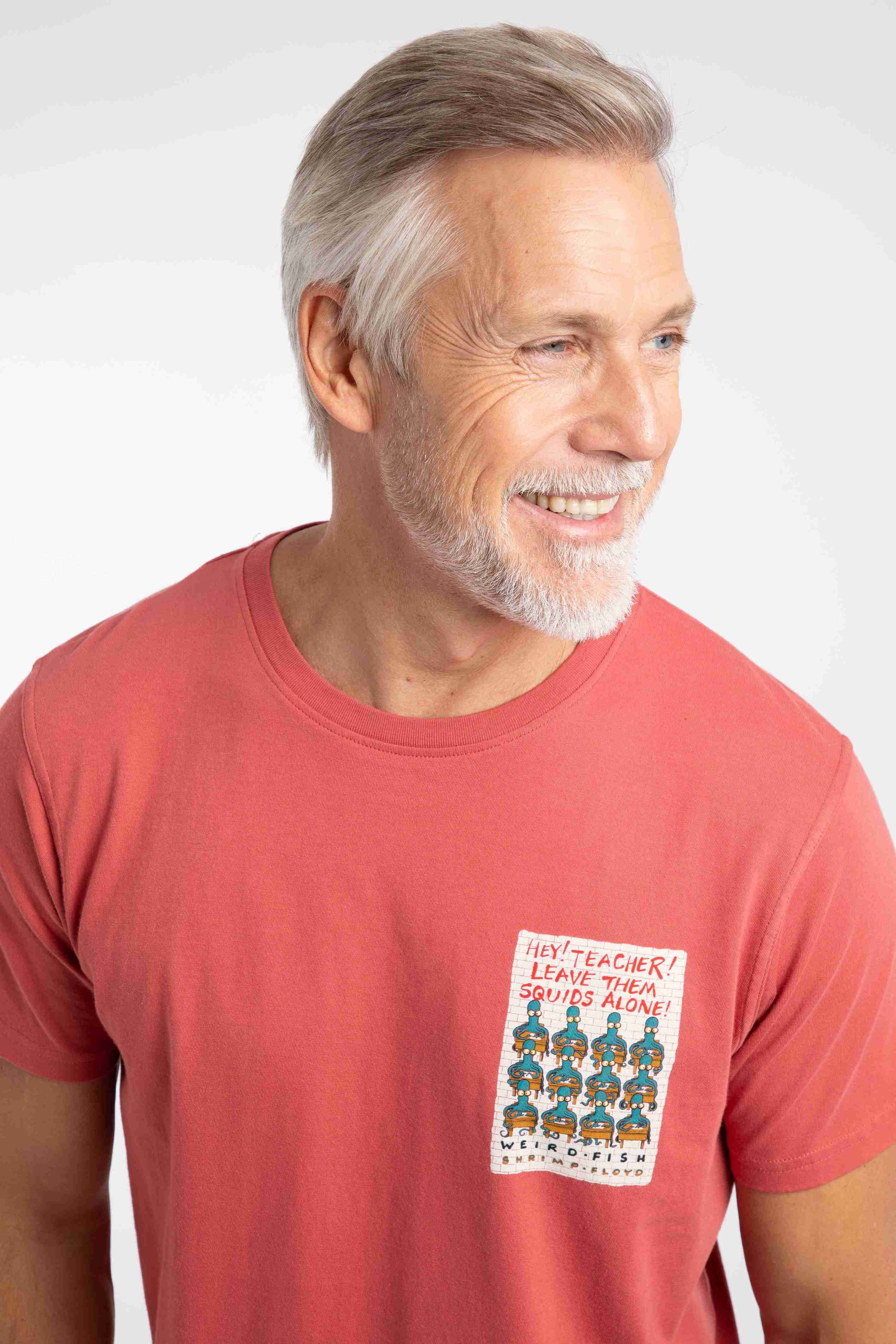 Hey Teacher Back Print Artist T-Shirt Nantucket