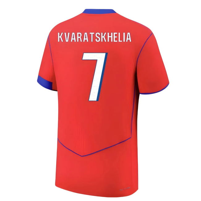 Rare Premium Edition PSG Third Exclusive Kit (Kvaratskhelia 7)