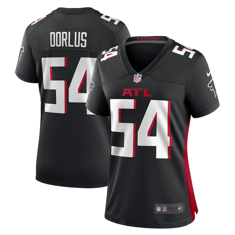 None Brandon Dorlus ATL Falcons Energetic Game-Ready Jersey Football A