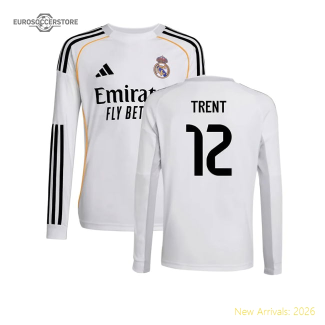 Real Madrid 2024-25 Home Fan Version For Kids (Trent Game Day Jersey