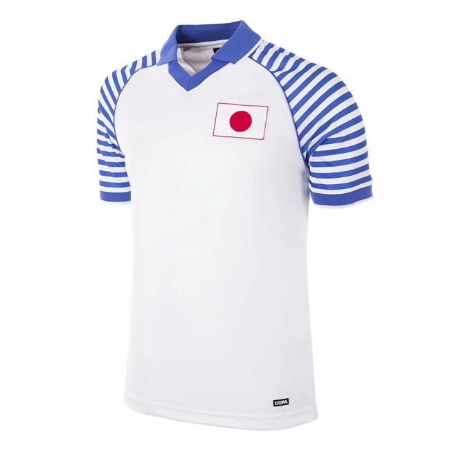 Match-Ready Japan 1987 - 88 Retro Football Shirt Climate-Control