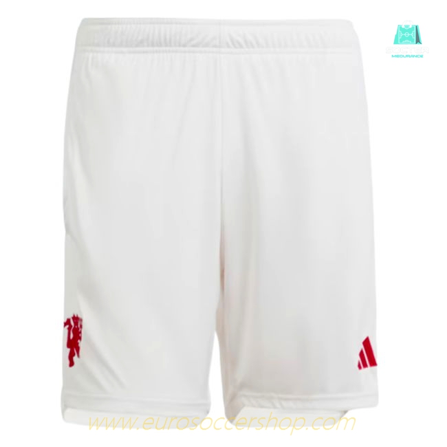 2023-2024 Manchester United Third Shorts (White)
