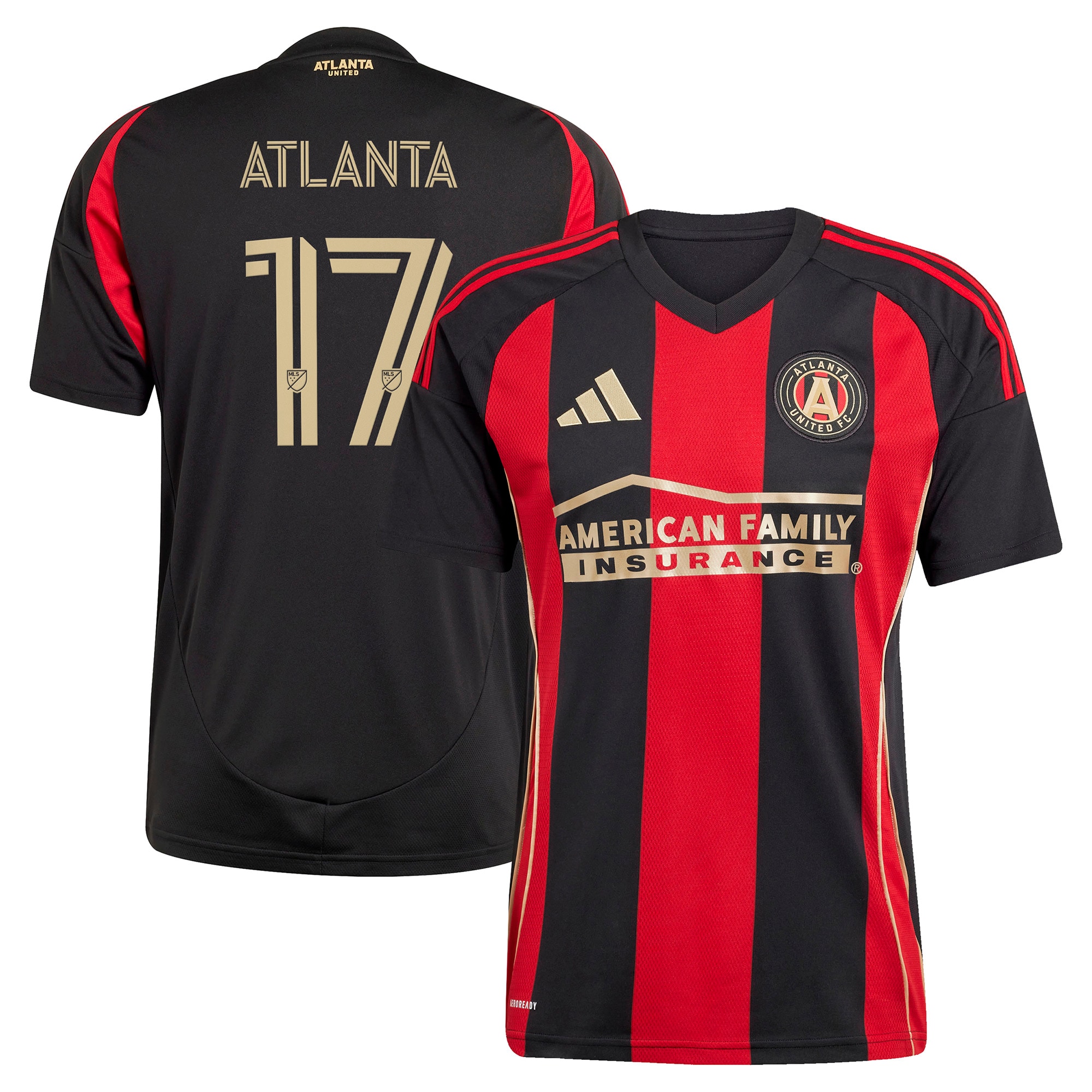 [JED] Women's Atlanta United FC 2025 The Connector Replica Player Jersey - Black