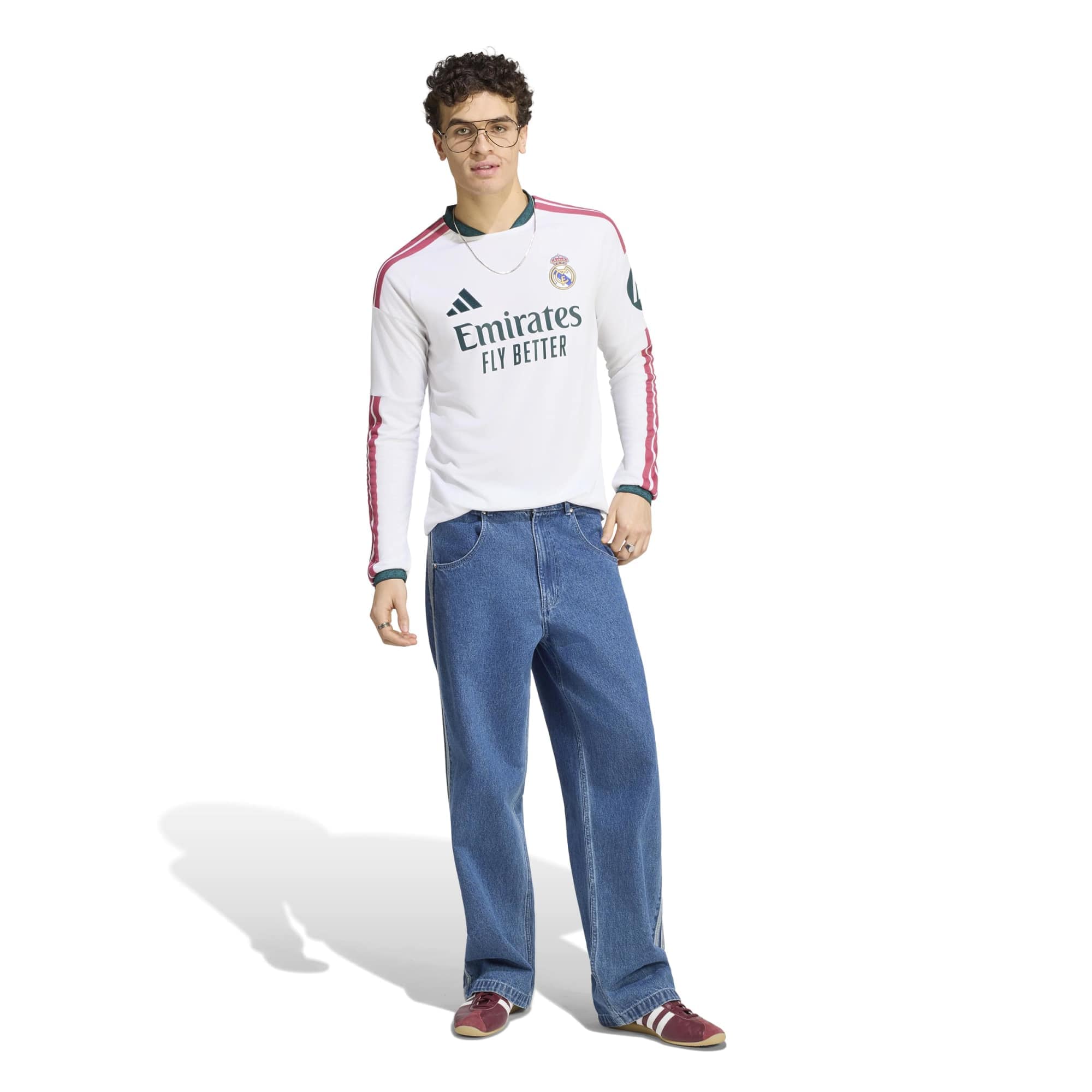 [JED] Real Madrid 2026/27 Home Replica Long Sleeve Jersey - White