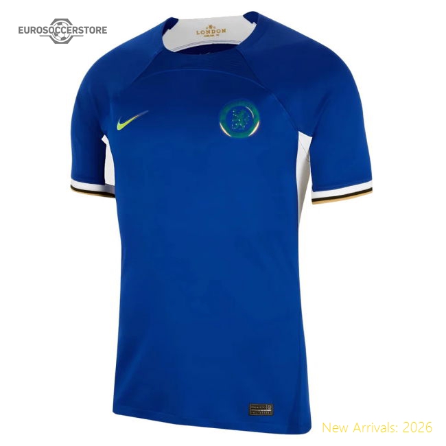 Chelsea Aubameyang Home Jersey Premier League Performance Fabric