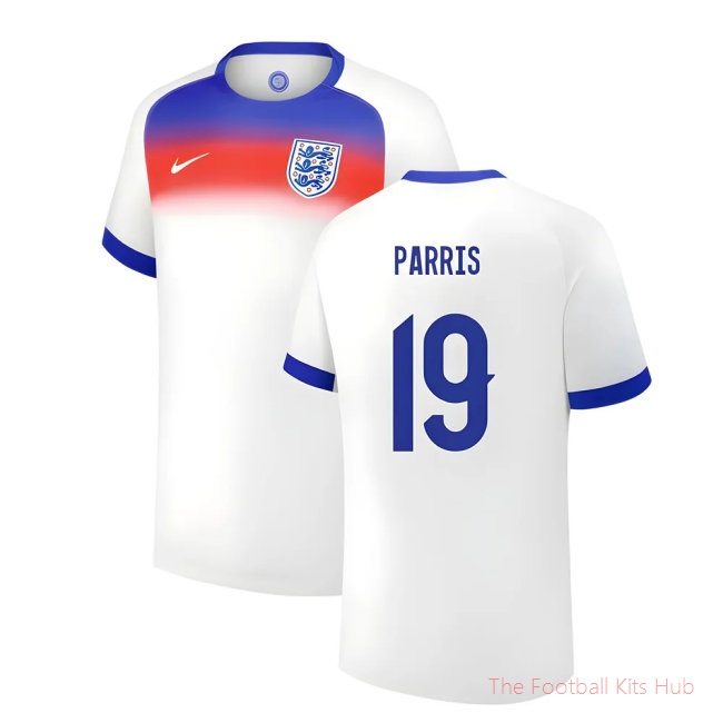 2025 England Womens Team Home Shirt (Unisex) (PARRIS 19)