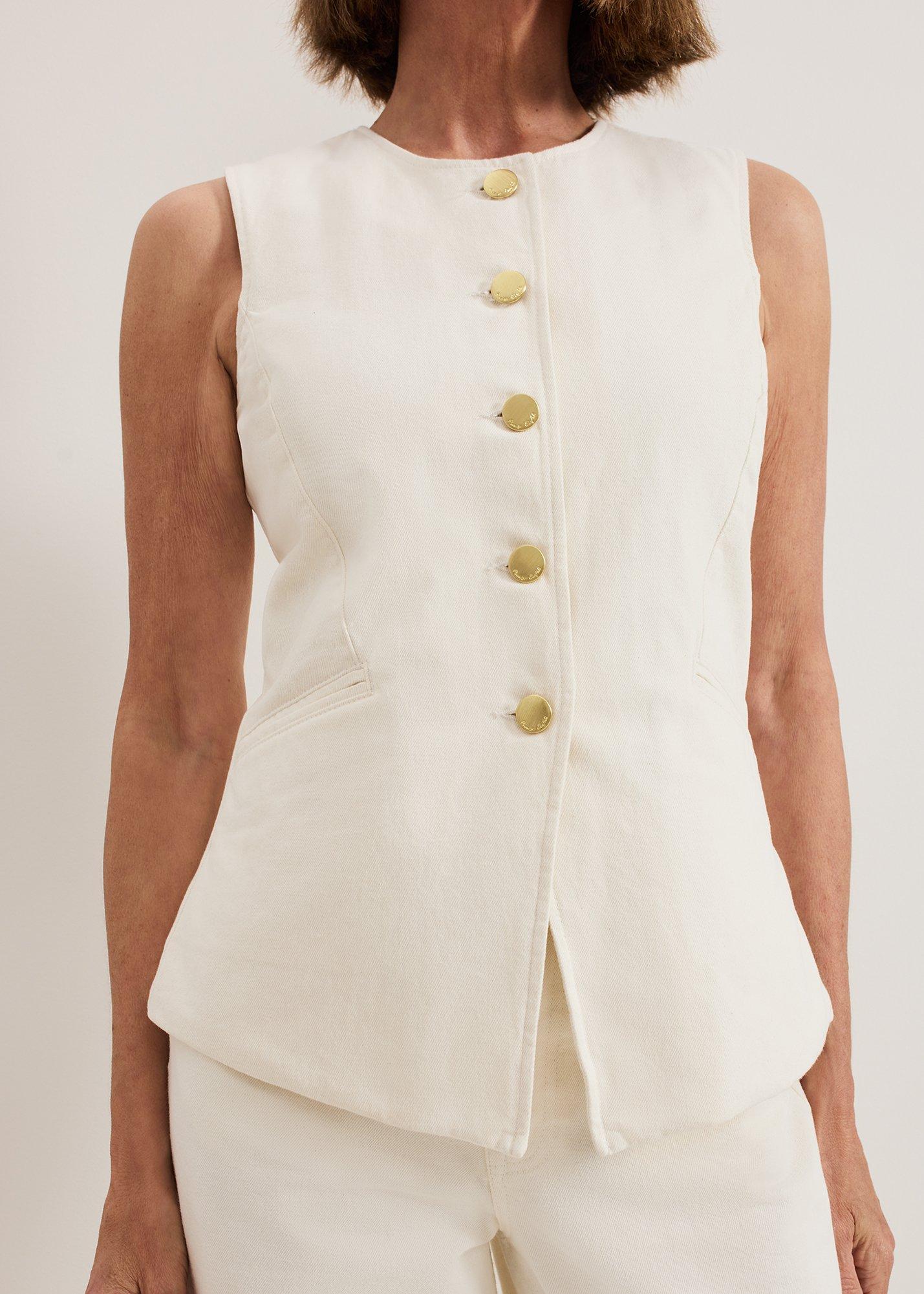 Sophia Denim Waistcoat