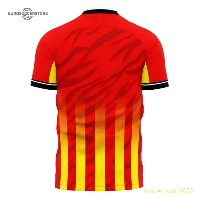 2025-2026 Lecce Home Concept Shirt (libero) Womens - Official Design
