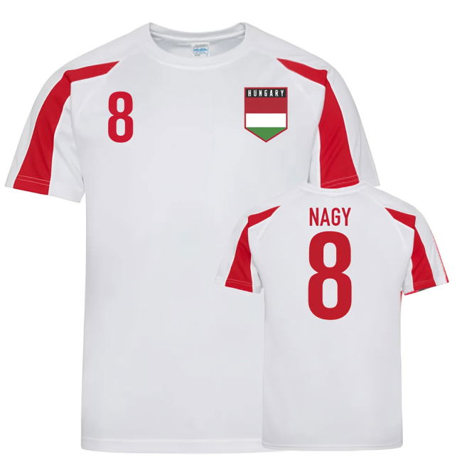 Hungary Sports Training Jersey (Nagy 8) Netherlands Premium