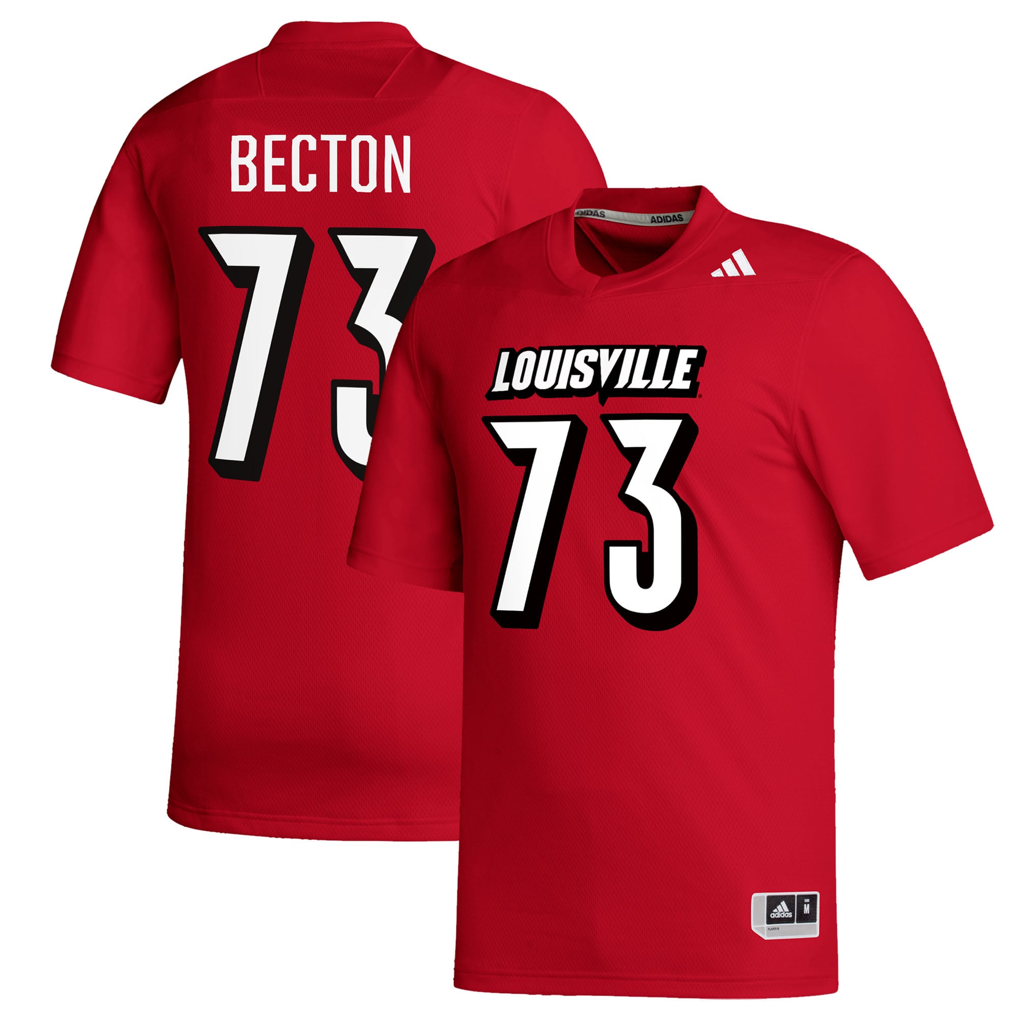 Men's Mekhi Becton Red Louisville Cardinals Football Alumni Jersey