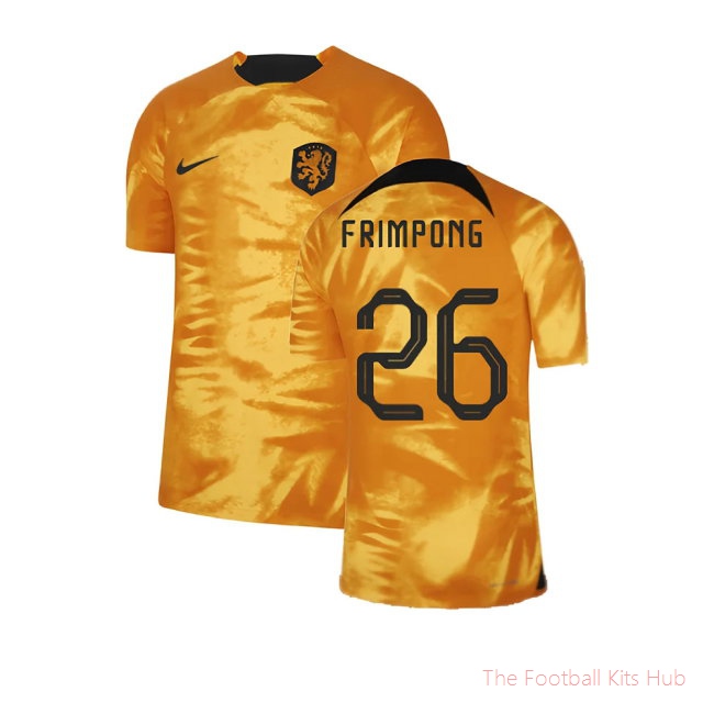 [JED] 2022/23 Holland Home Dri-Fit ADV Shirt (Frimpong 26)
