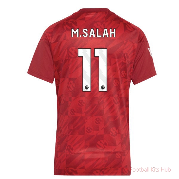 Liverpool Pre-Match Warm Up Shirt - 2026/27 Womens (Womens) (M.Salah 11)