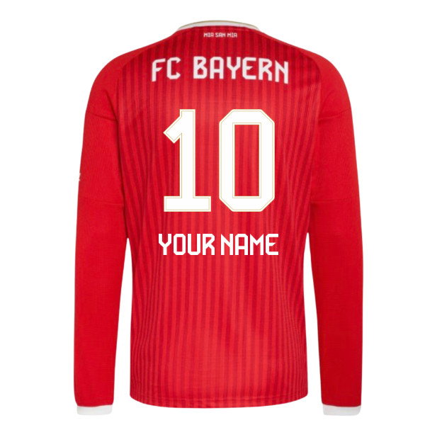 [JED] 2026-2027 Bayern Munich Long Sleeve Home Shirt (Your Name)