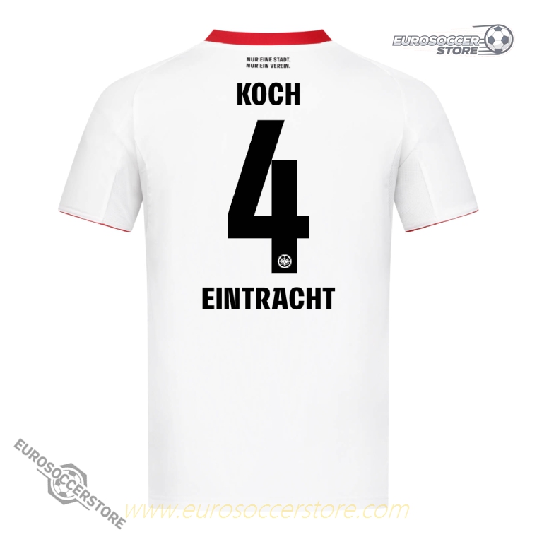 Eintracht Frankfurt 25-26 Season Away Football Jersey - KOCH 4