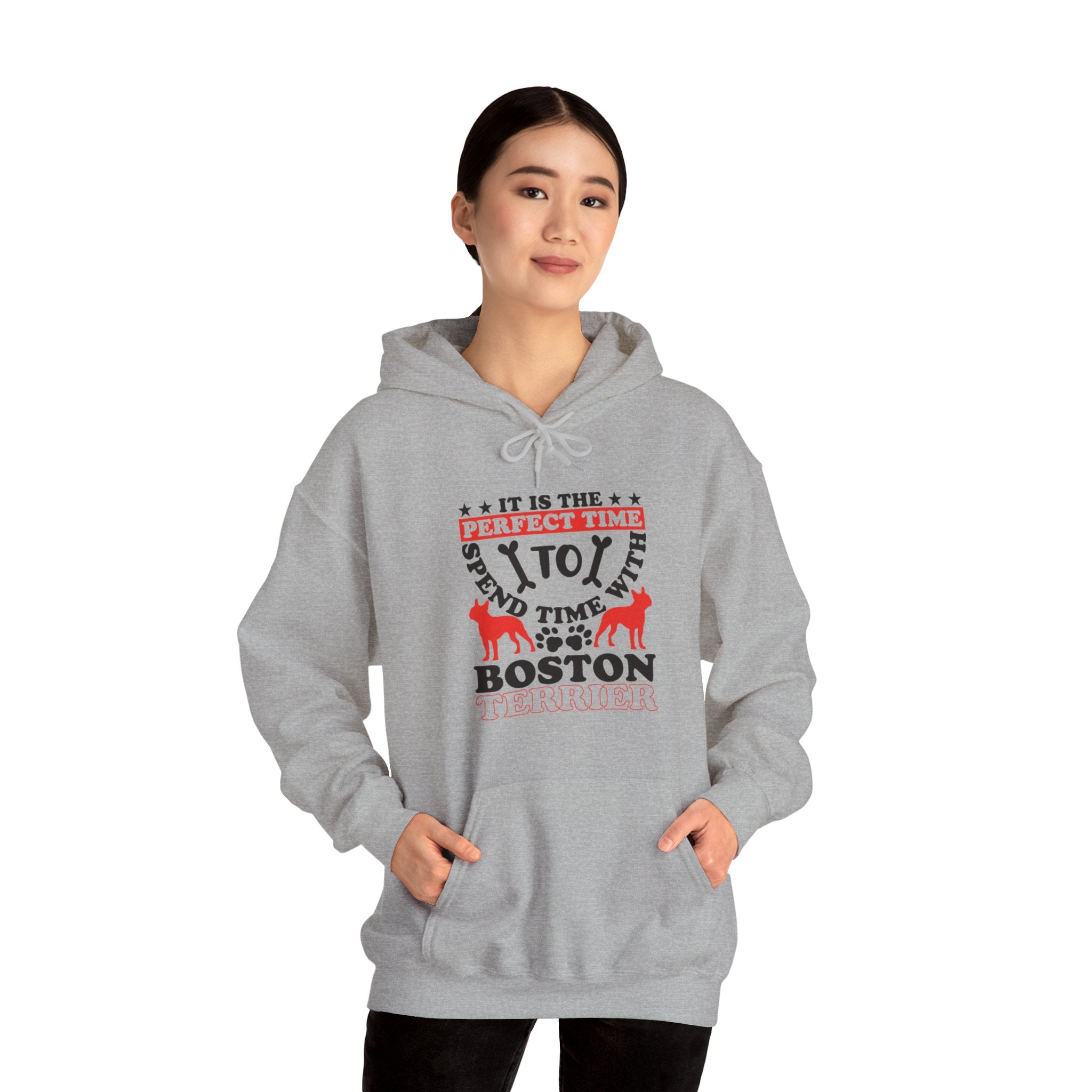 Trendy Lipton - Unisex Hoodie For Boston Terrier Lovers for Street Style