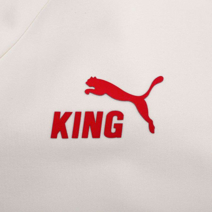 [EFKS] RB Leipzig Jacket King Anthem Warm White/For All Time Red Uniform