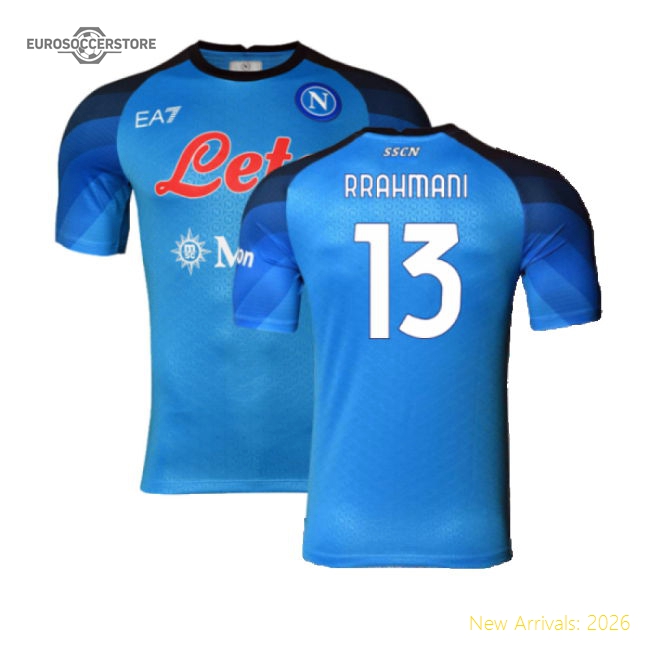 Trending Napoli 2022-23 Player Issue Home Shirt (3Xl) (Rrahmani 13)